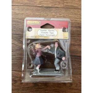 2012 LEMAX Jukebox Dancers #22056 Couple Dance 50s RETIRED Christmas Village